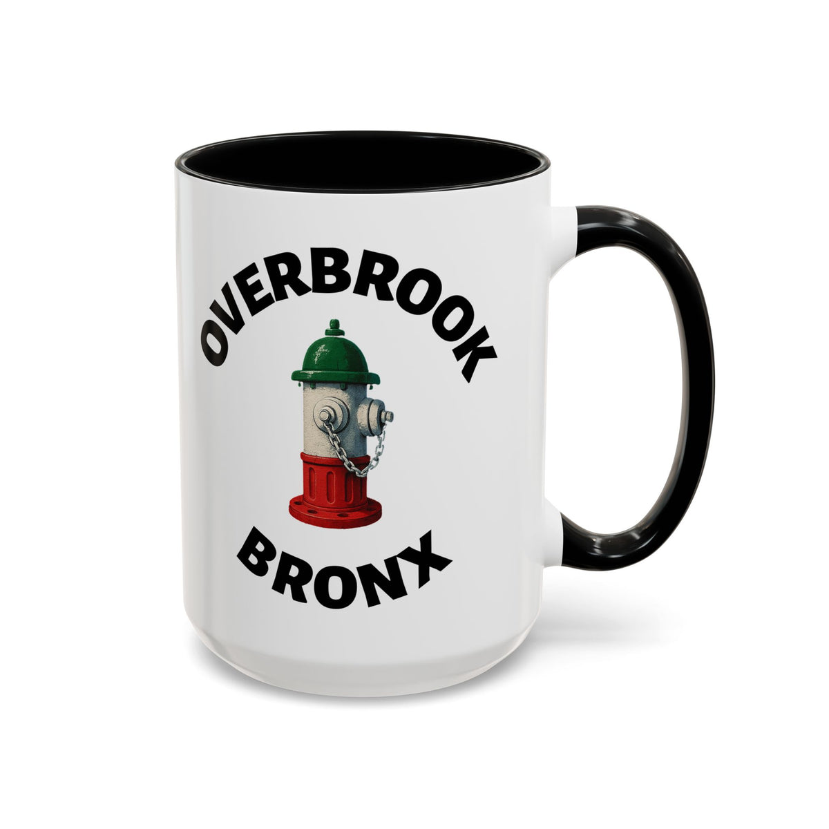 Overbrook Coffee Mug with Fire Hydrant Design, Unique Gift for Italians, Fun Kitchen Decor