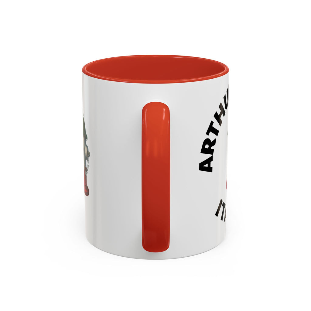 Arthur Avenue Coffee Mug with Fire Hydrant Design, Unique Gift for Italians, Fun Kitchen Decor