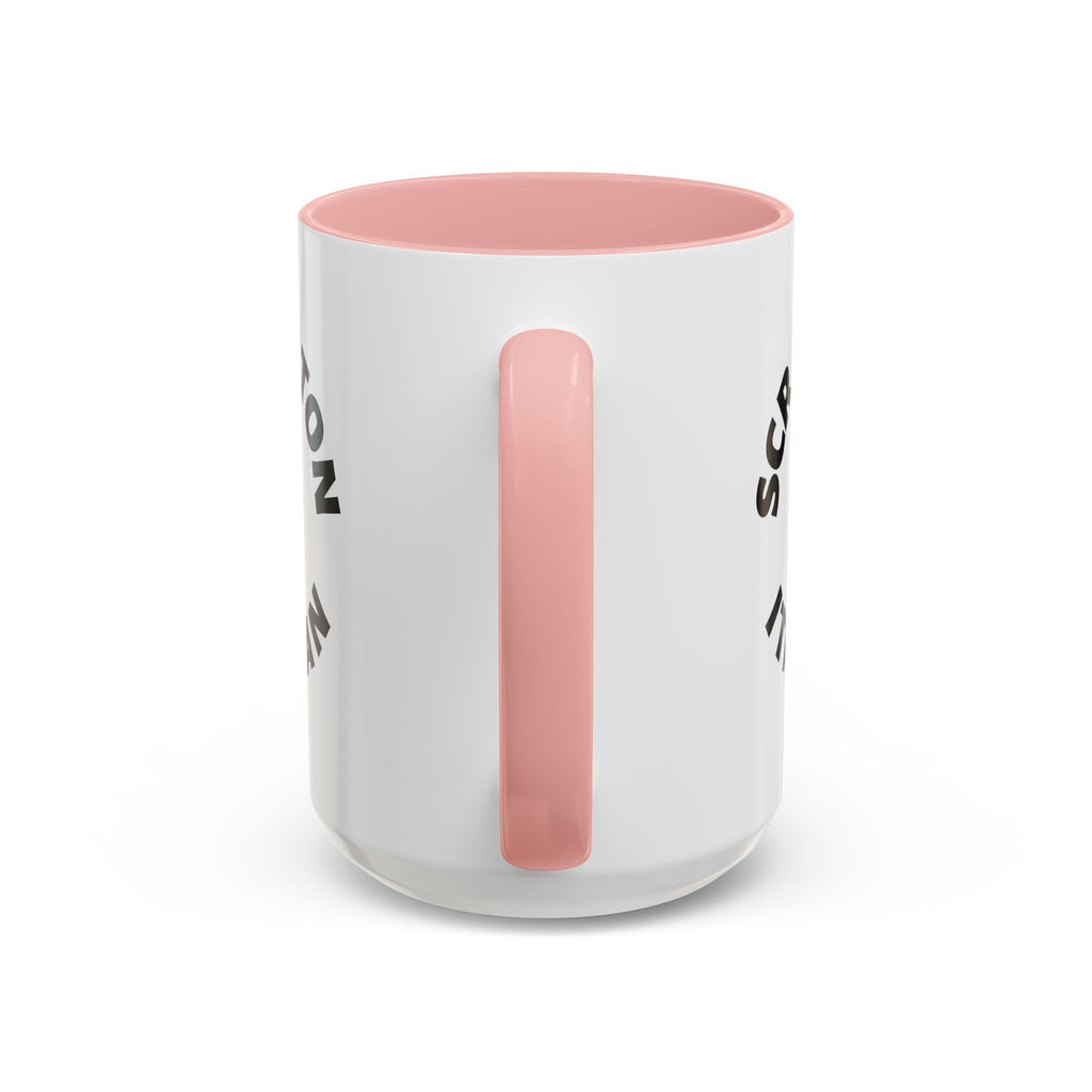 Scranton Coffee Mug with Fire Hydrant Design, Unique Gift for Italians, Fun Kitchen Decor