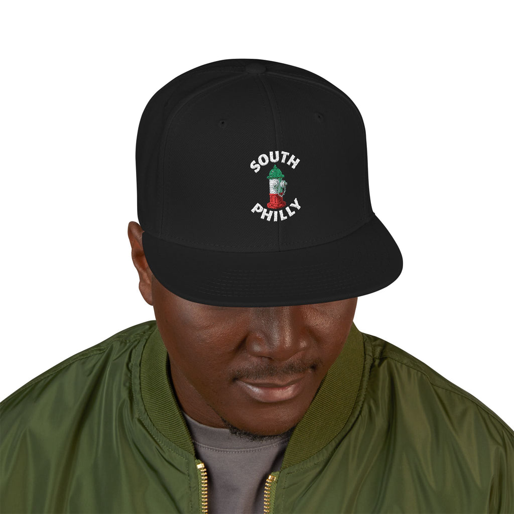 South Philly Embroidered Snapback Hat | Street Sign Patch Cap