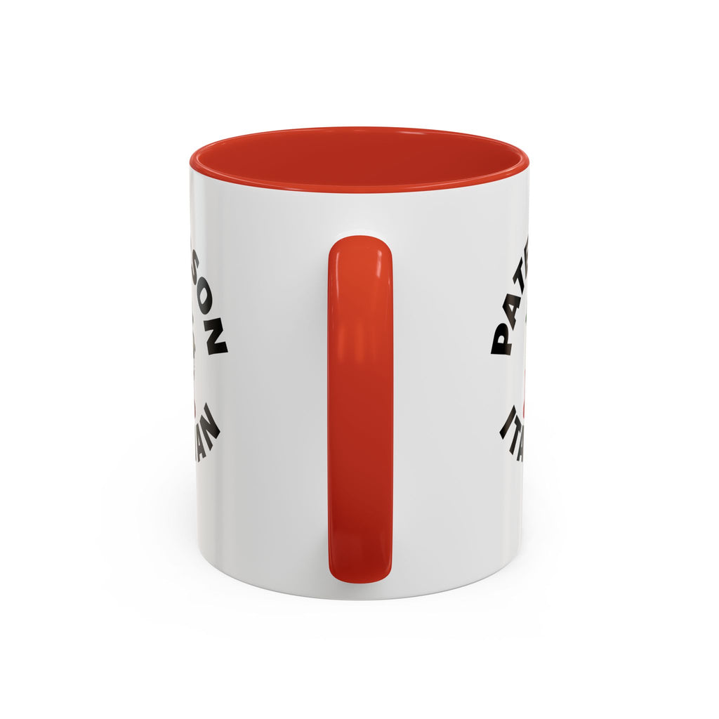 Paterson Coffee Mug with Fire Hydrant Design, Unique Gift for Italians, Fun Kitchen Decor
