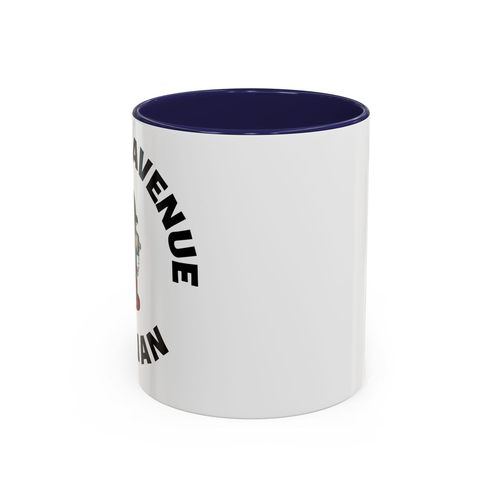 Arthur Avenue Coffee Mug with Fire Hydrant Design, Unique Gift for Italians, Fun Kitchen Decor