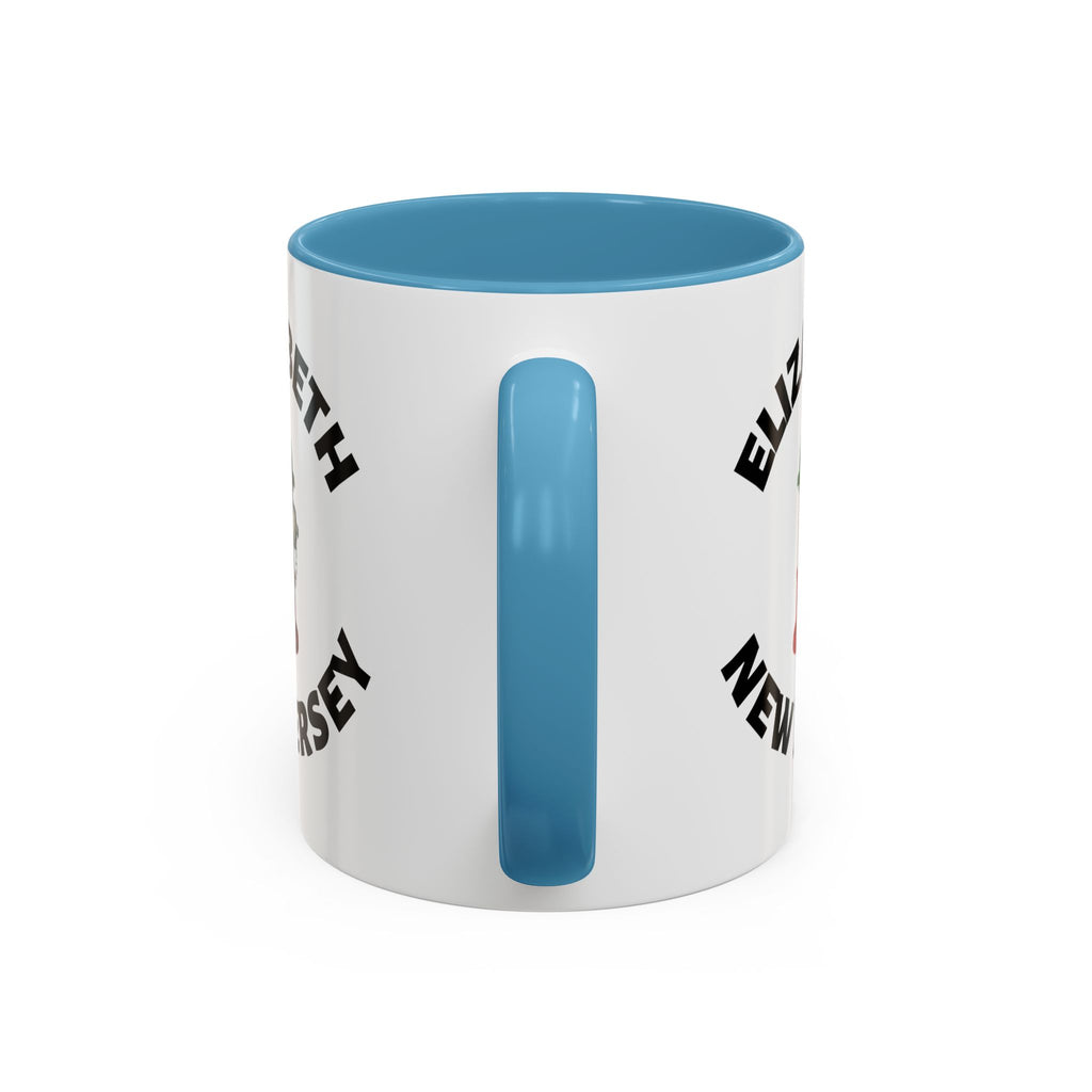 Coffee Mug - Elizabeth with Fire Hydrant Design, Unique Gift for Italians