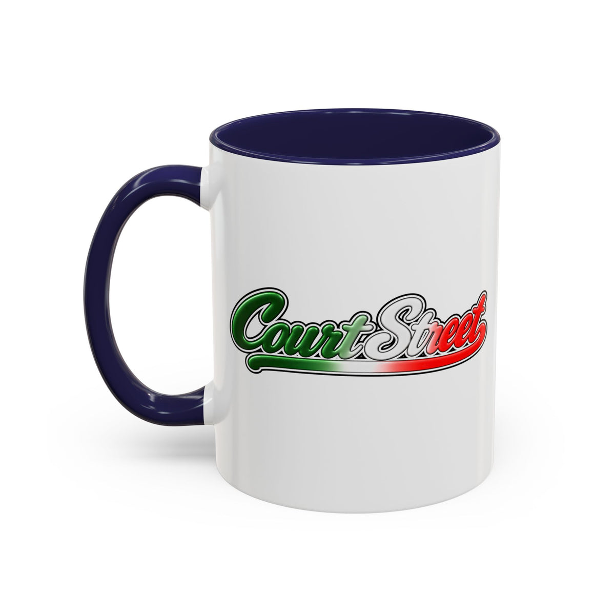 Court Street Coffee Mug, Unique Gift for Italians, Fun Kitchen Decor