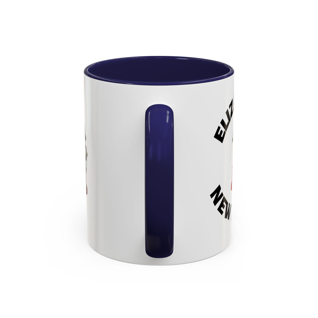 Coffee Mug - Elizabeth with Fire Hydrant Design, Unique Gift for Italians