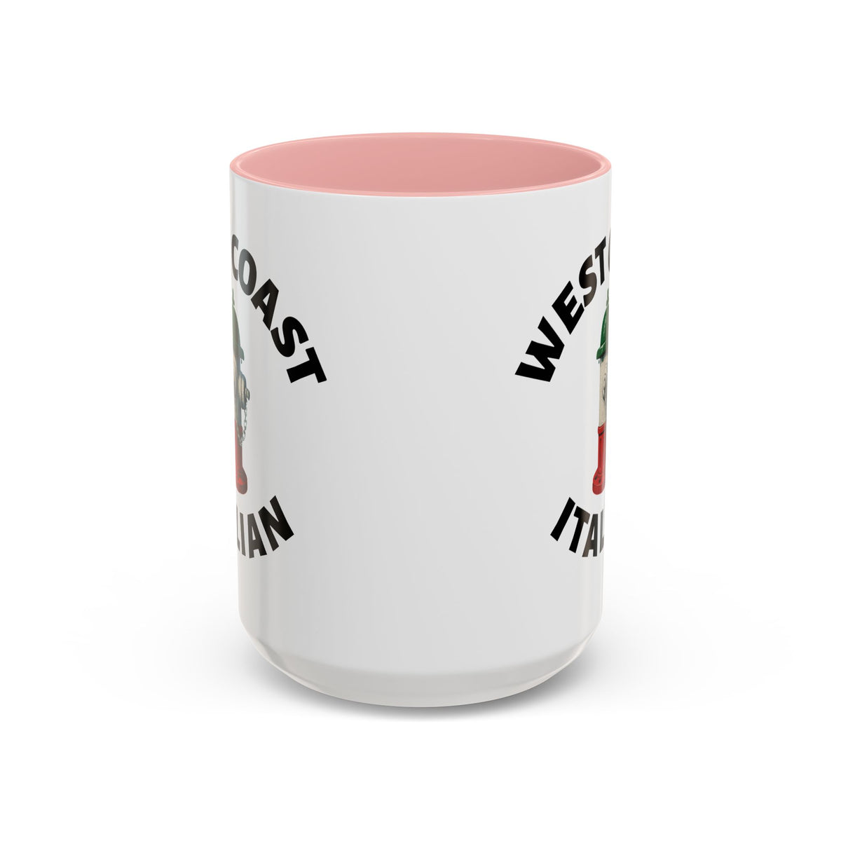 West Coast Coffee Mug with Fire Hydrant Design, Unique Gift for Italians, Fun Kitchen Decor