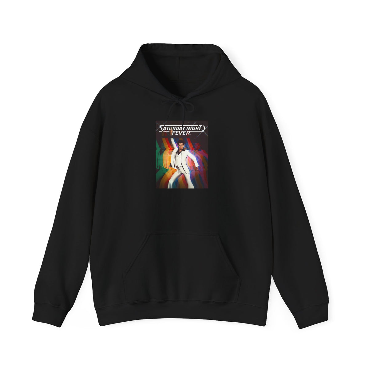 Saturday Night Fever Hoodie — Italian Flag Script Pullover