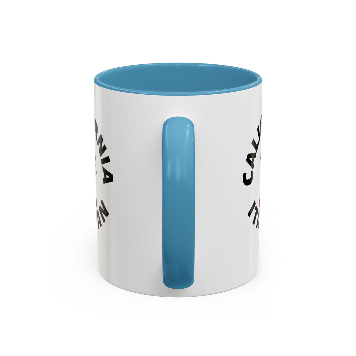 California Coffee Mug with Fire Hydrant Design, Unique Gift for Italians, Fun Kitchen Decor