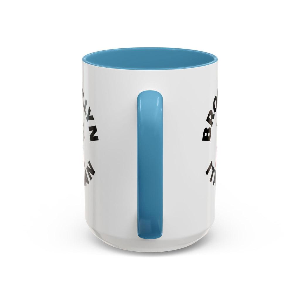 Brooklyn Coffee Mug with Fire Hydrant Design, Unique Gift for Italians, Fun Kitchen Decor