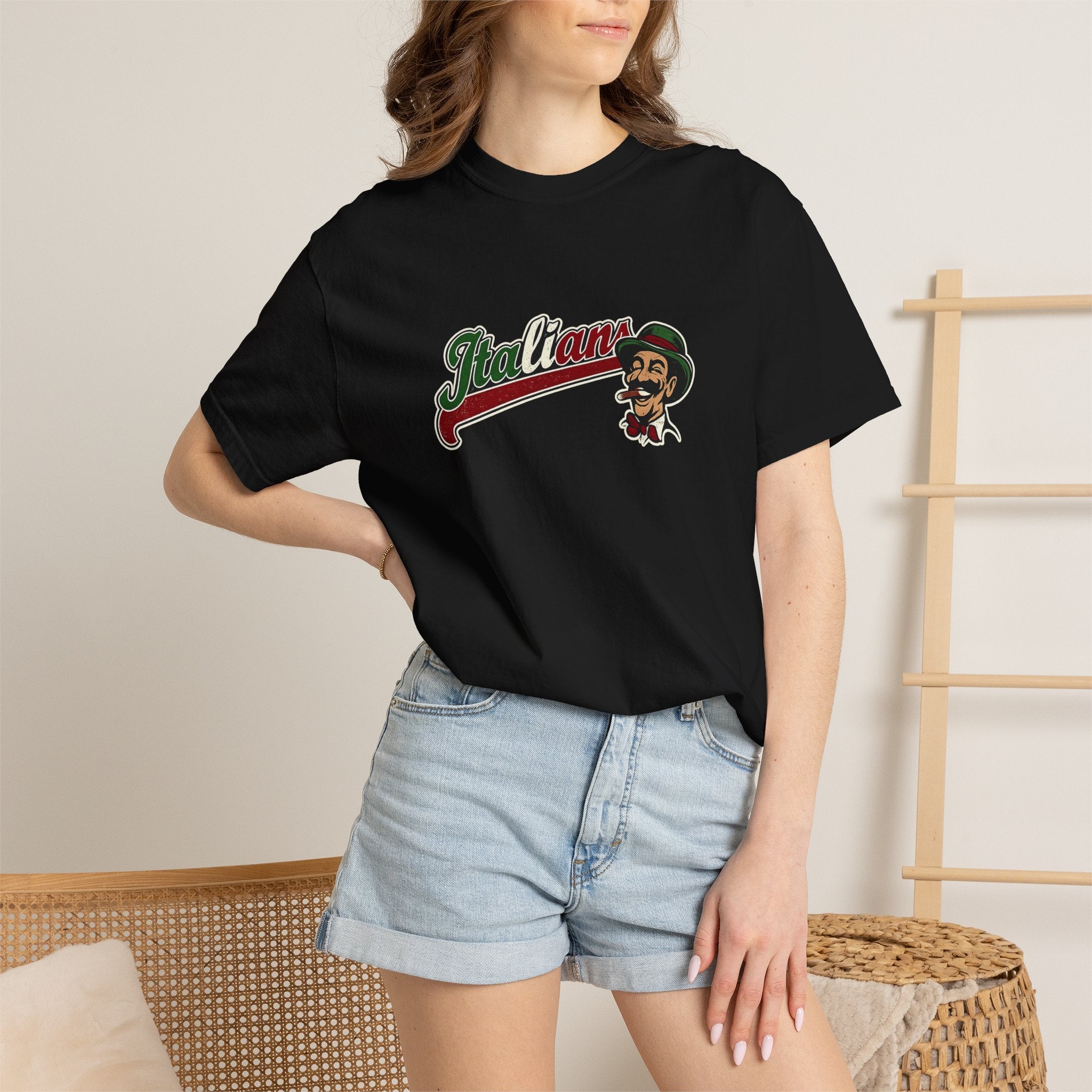 Italians Jersey Logo Tee | Street Style, Unisex Fashion, Comfortable Casual Wear