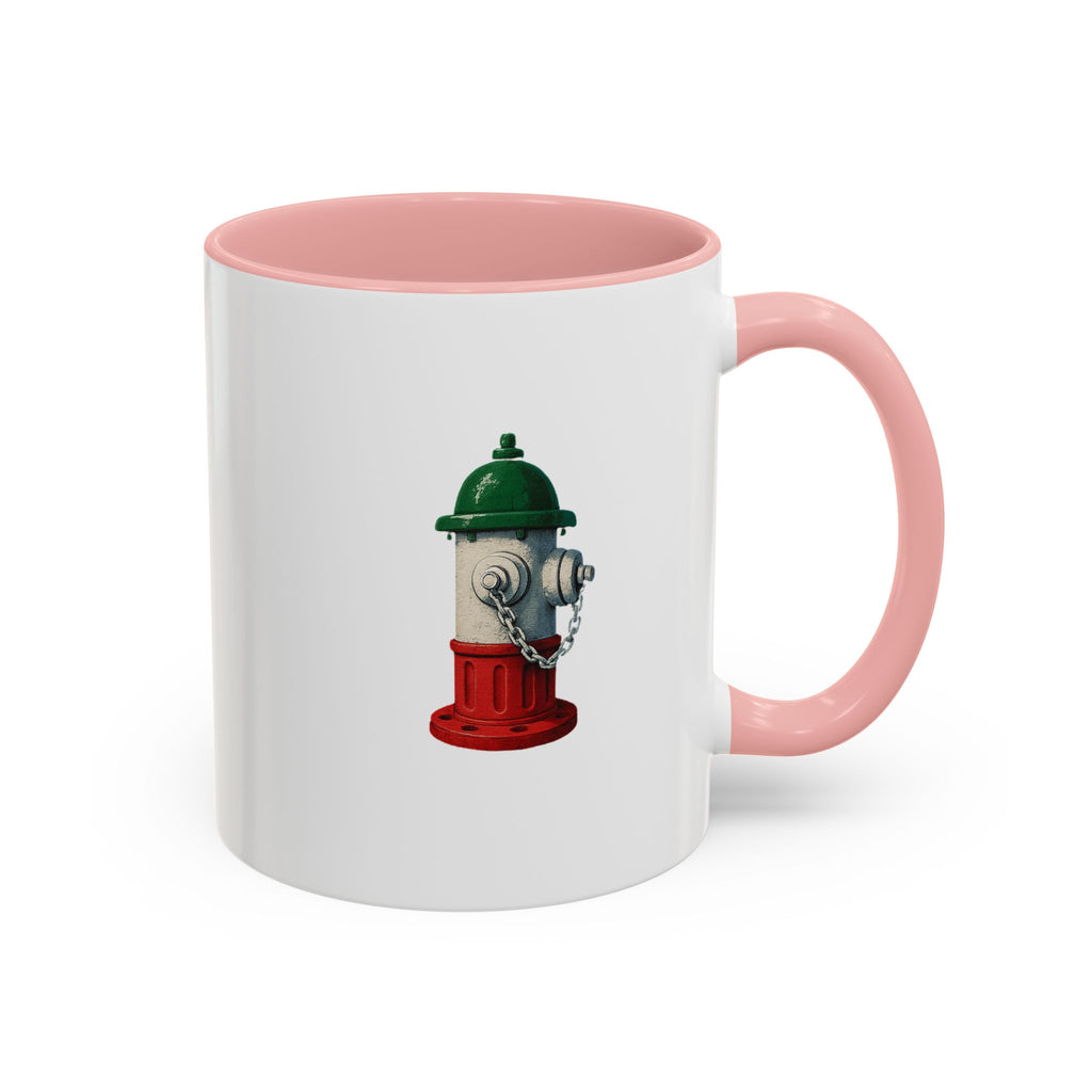 Arthur Avenue Coffee Mug with Fire Hydrant Design, Unique Gift for Italians, Fun Kitchen Decor