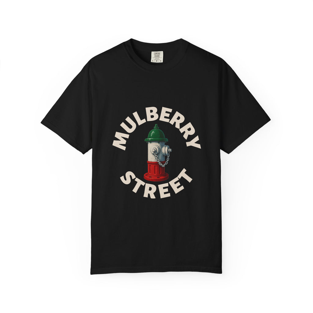 Mulberry Street Tee | Street Style, Neighbourhood Pride, Unisex Fashion, Comfortable Casual Wear