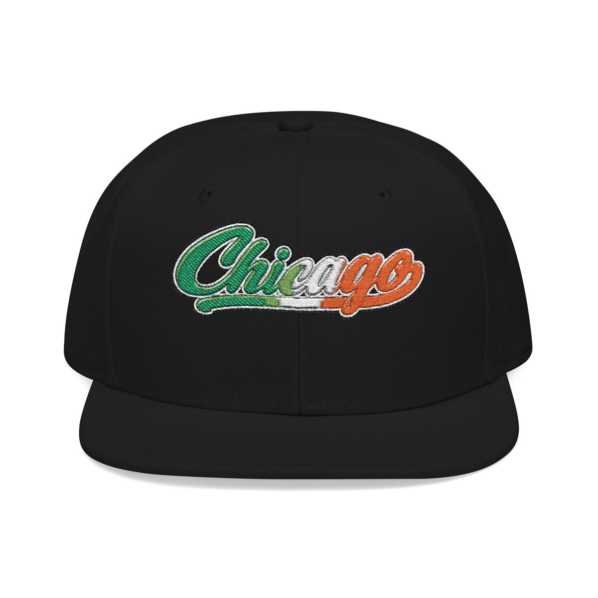 Chicago Italian Embroidered Snapback Hat | Street Sign Patch Cap