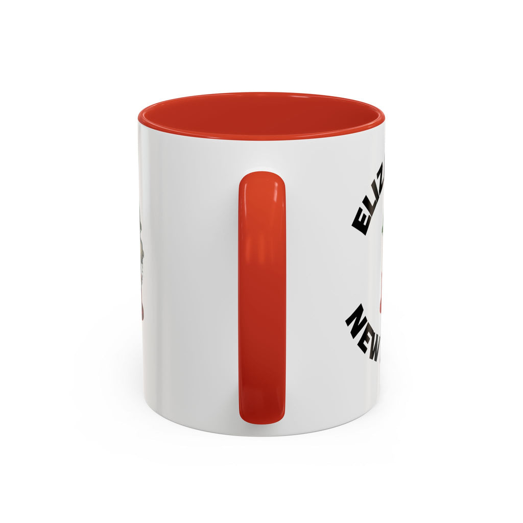 Coffee Mug - Elizabeth with Fire Hydrant Design, Unique Gift for Italians