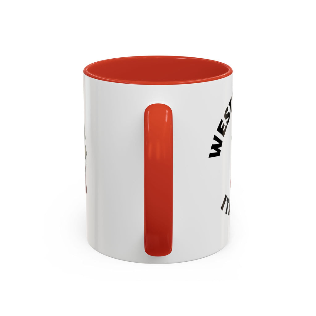 Westchester Coffee Mug with Fire Hydrant Design, Unique Gift for Italians, Fun Kitchen Decor