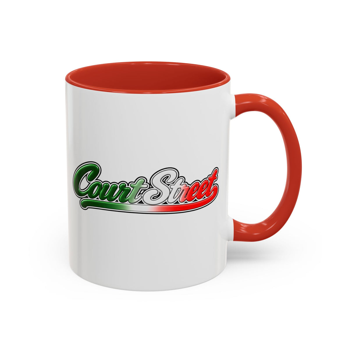 Court Street Coffee Mug, Unique Gift for Italians, Fun Kitchen Decor