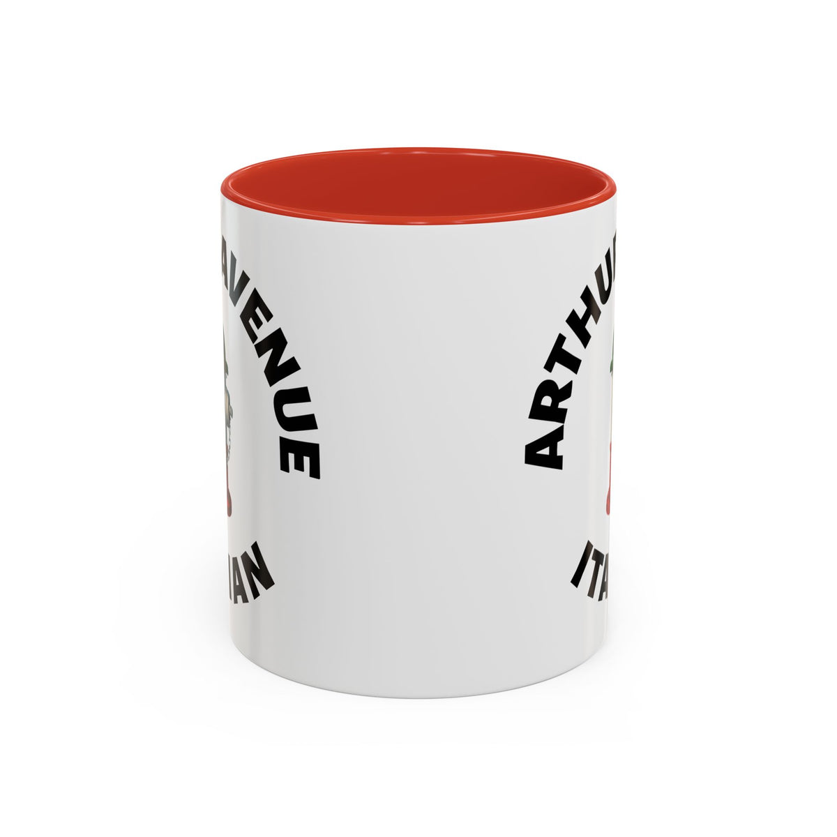 Arthur Avenue Coffee Mug with Fire Hydrant Design, Unique Gift for Italians, Fun Kitchen Decor