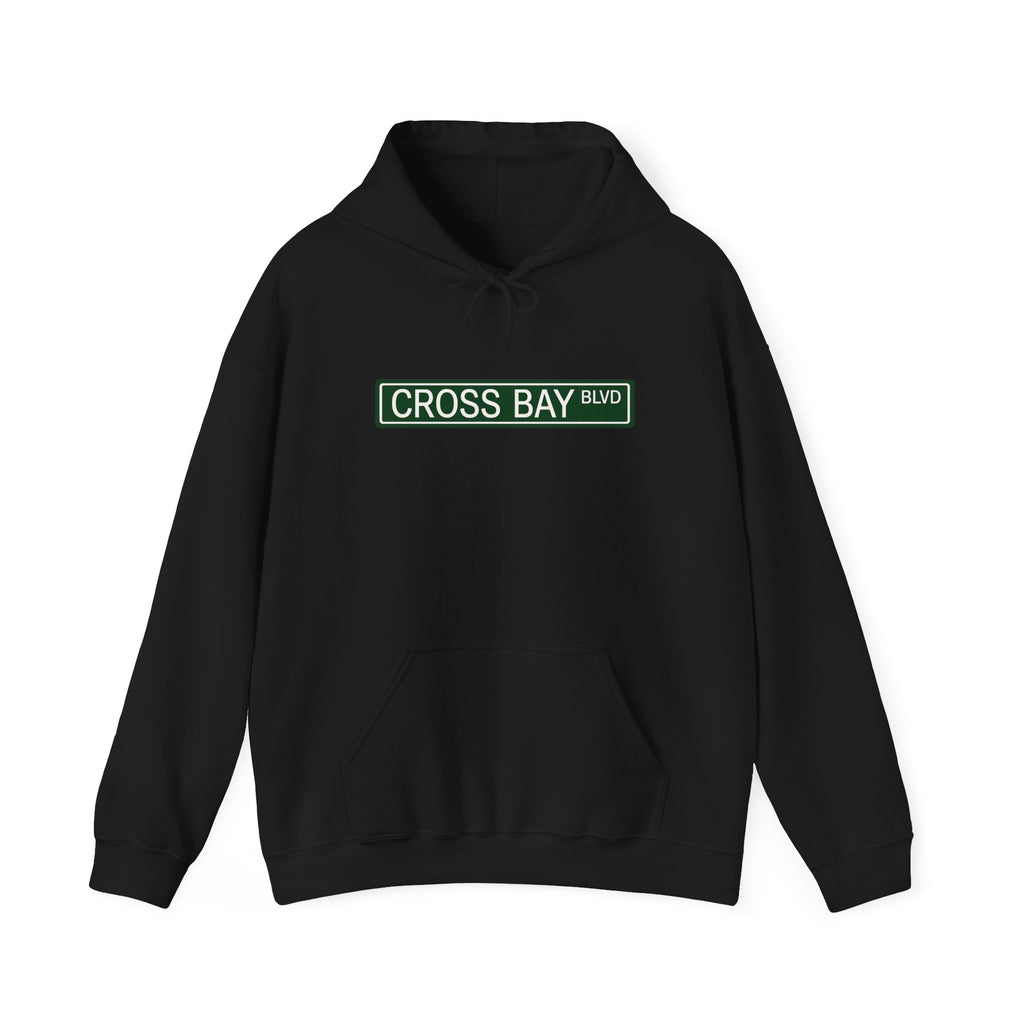 Cross Bay BLVD Hoodie — Italian Flag Script Pullover