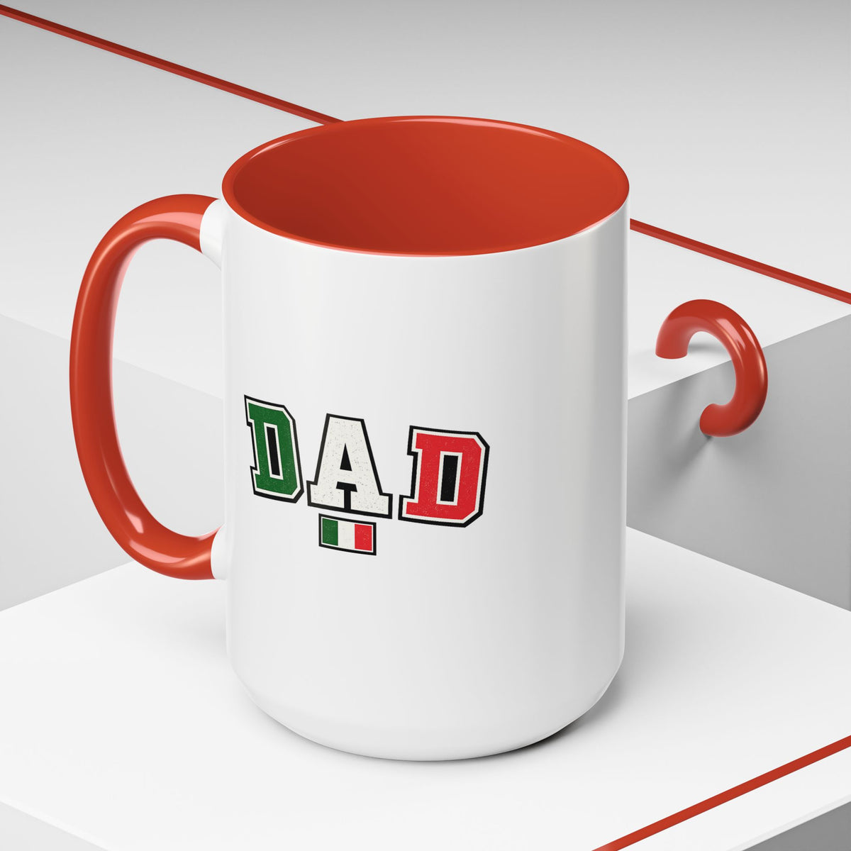 Italian Dad Coffee Mug, Unique Gift for Italians, Fun Kitchen Decor
