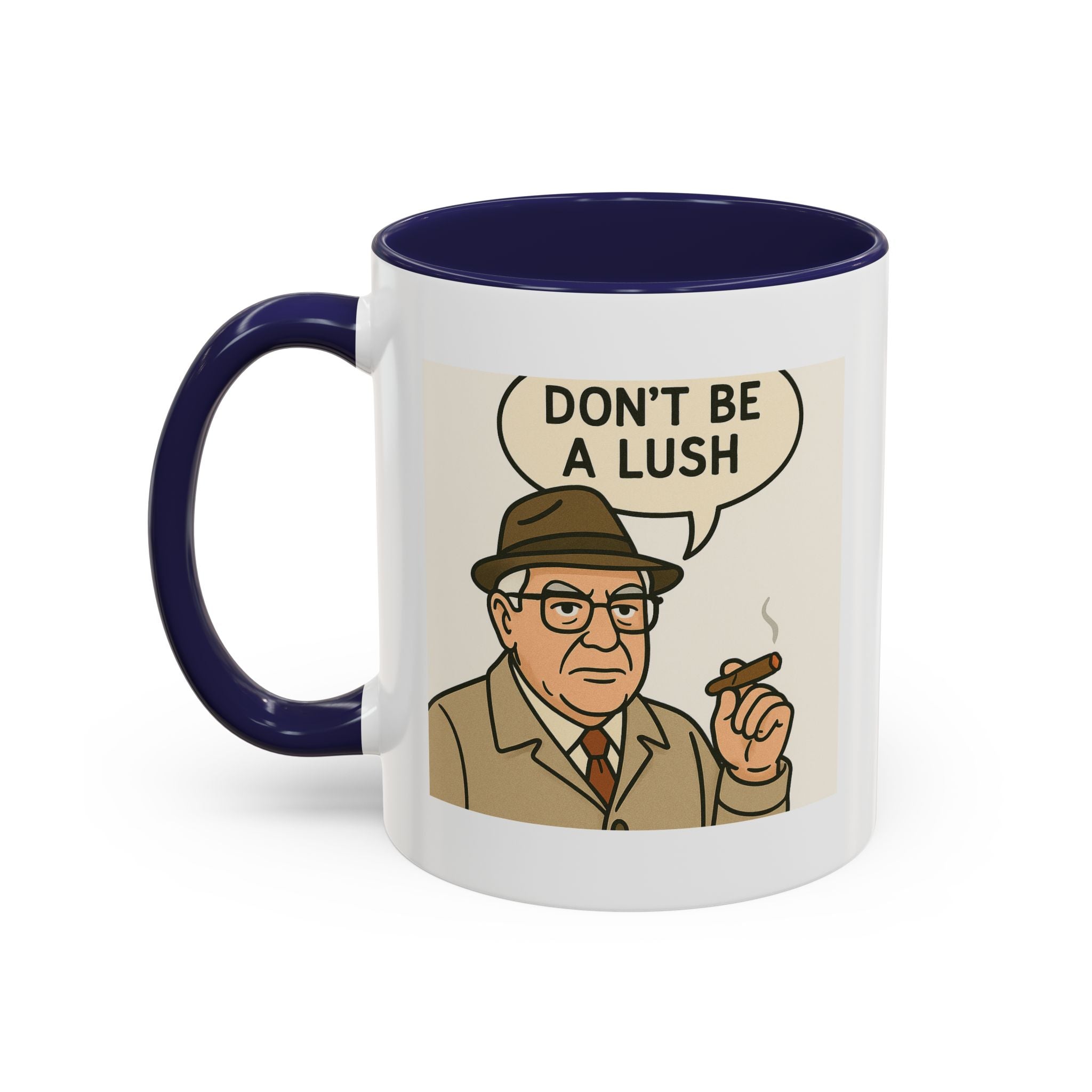 Don’t be a Lush Coffee Mug, Unique Gift for Italians, Fun Kitchen Decor