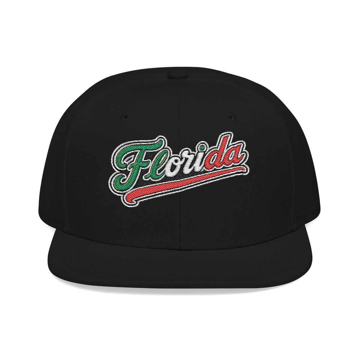 Florida Embroidered Snapback Hat |  Patch Cap