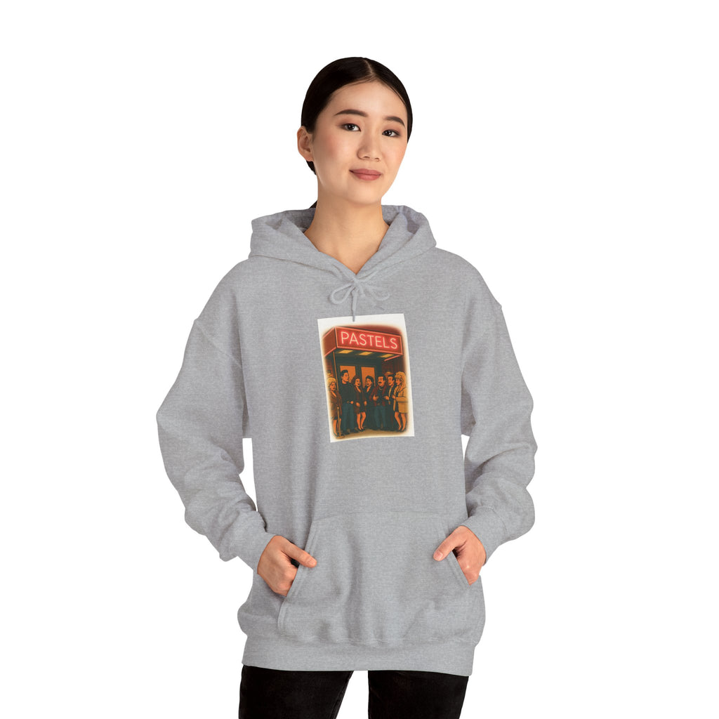 Pastels Bay Ridge Hoodie — Italian Flag Script Pullover