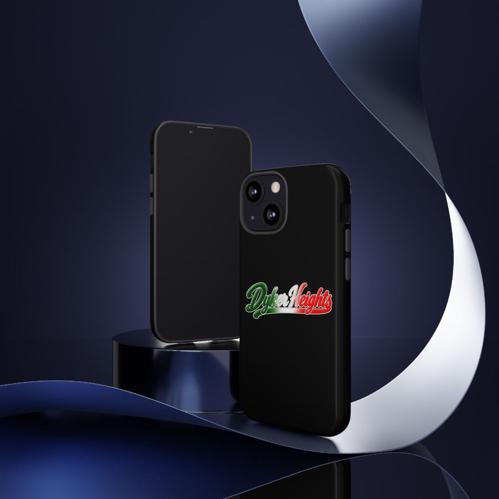 Dyker Heights Black Phone Case, Tough Cases for iPhone, Gift for Italians, Stylish Phone Cover, Unique Phone Accessory