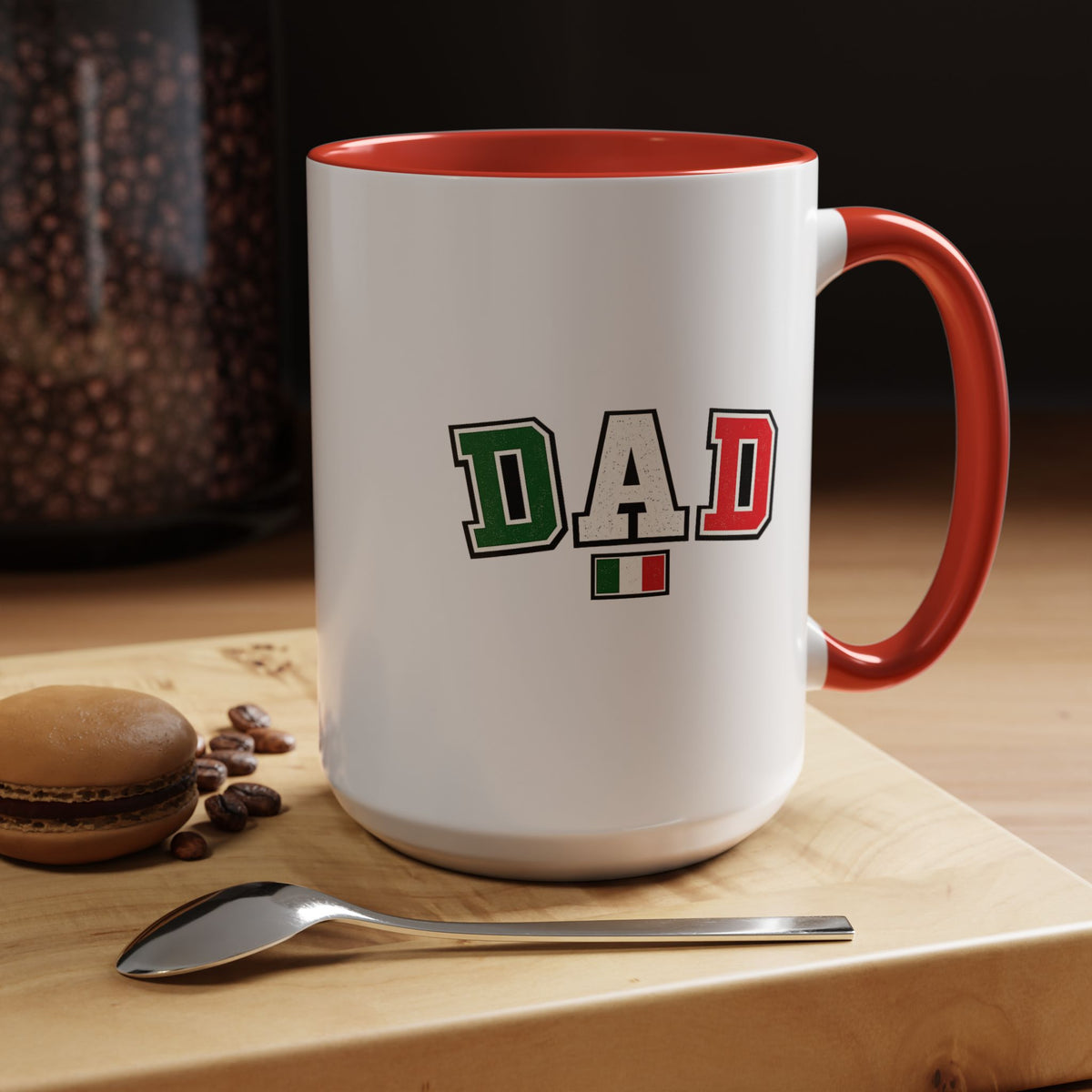 Italian Dad Coffee Mug, Unique Gift for Italians, Fun Kitchen Decor