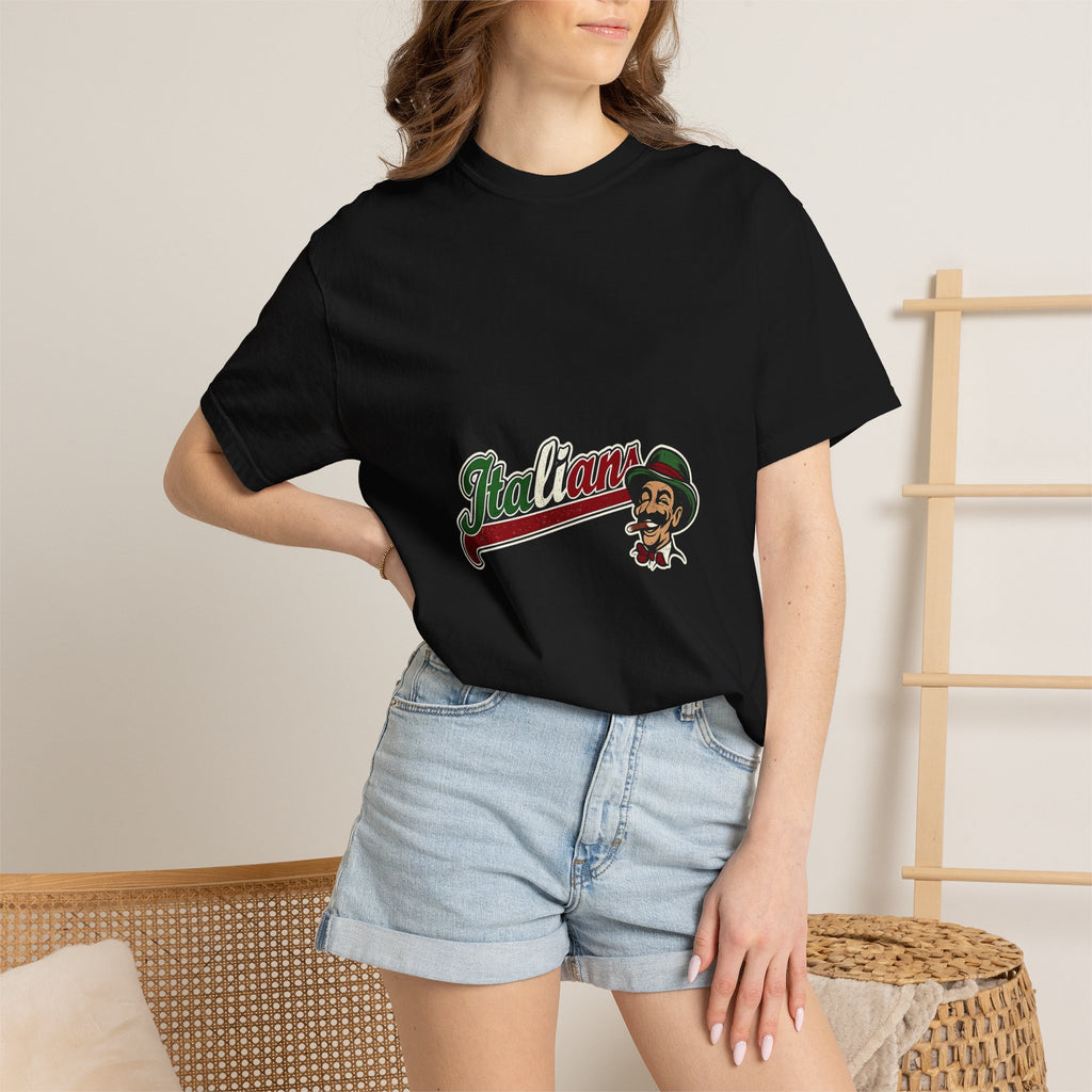Italians Jersey Logo Tee | Street Style, Unisex Fashion, Comfortable Casual Wear