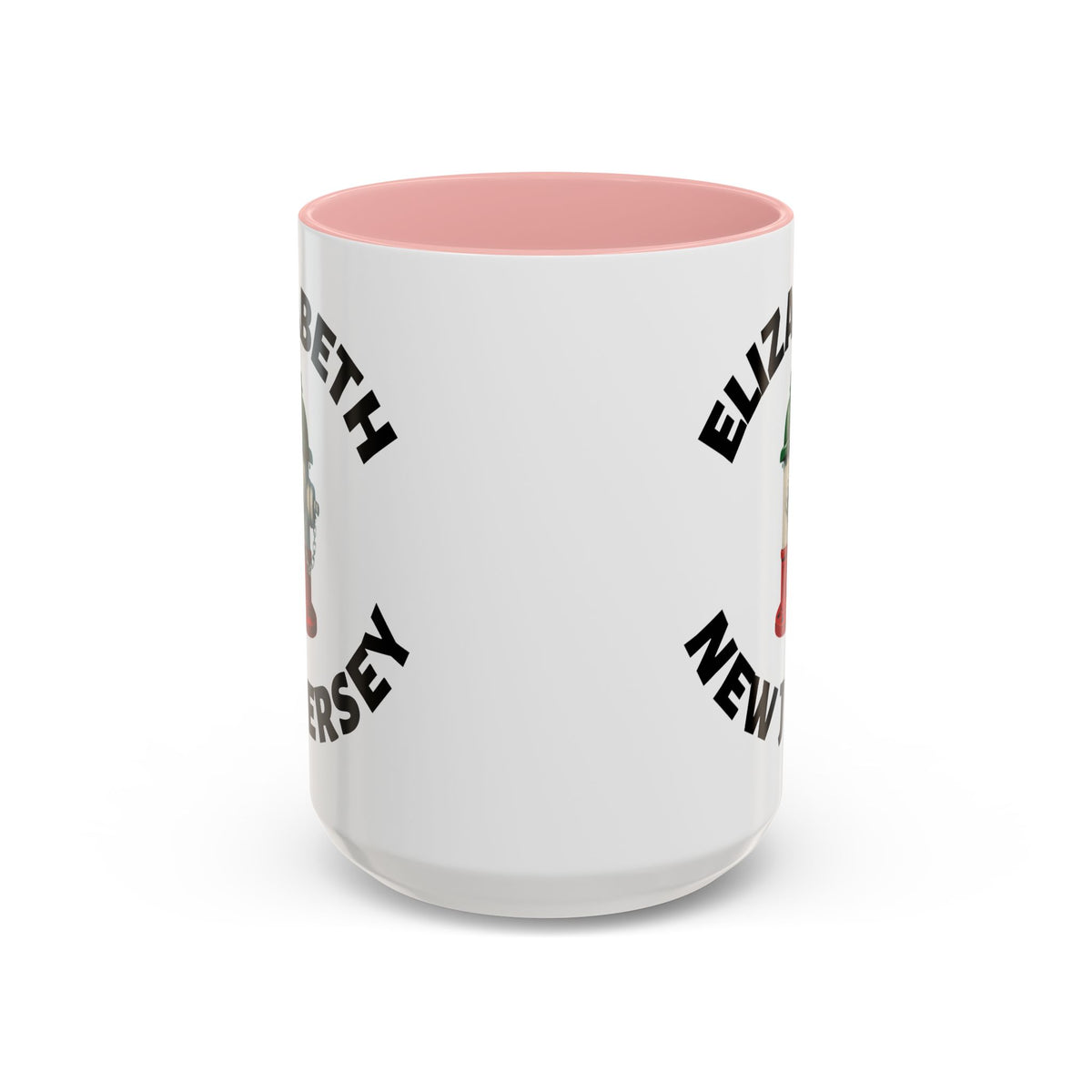Coffee Mug - Elizabeth with Fire Hydrant Design, Unique Gift for Italians