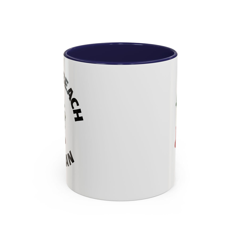 North Beach Coffee Mug with Fire Hydrant Design, Unique Gift for Italians, Fun Kitchen Decor