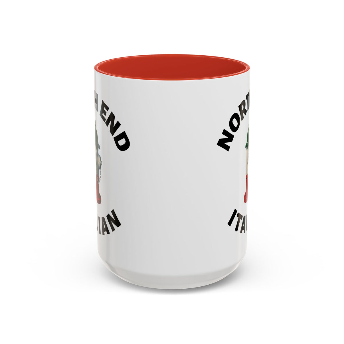 North End Coffee Mug with Fire Hydrant Design, Unique Gift for Italians, Fun Kitchen Decor