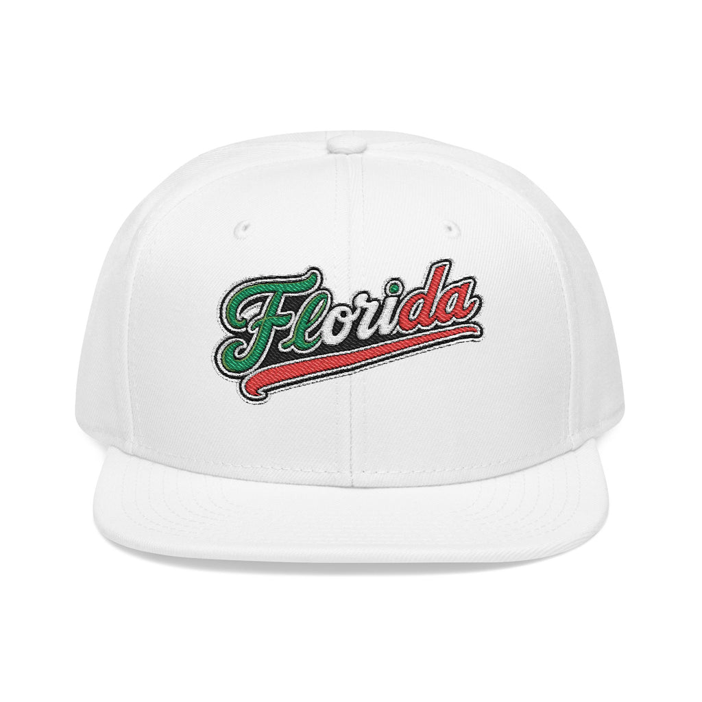 Florida Embroidered Snapback Hat |  Patch Cap