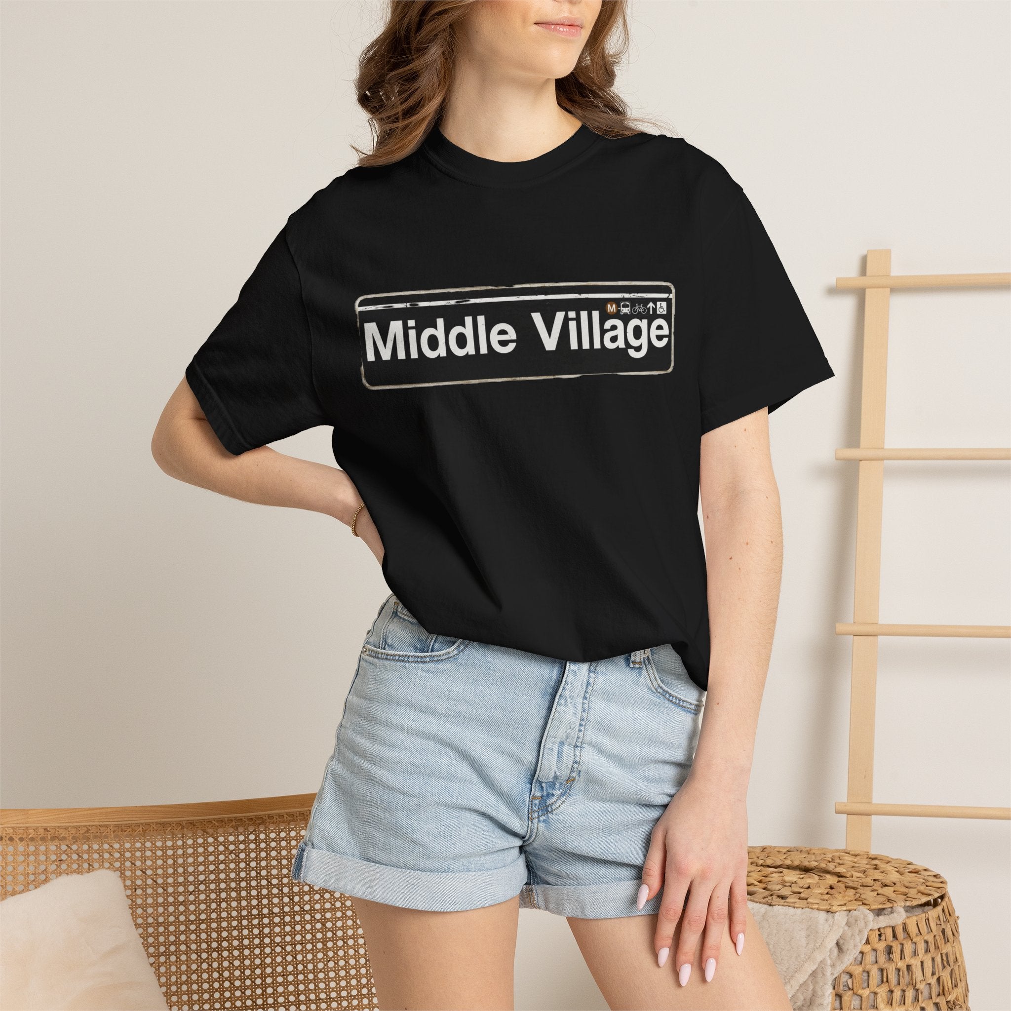Middle Village Tee | Street Style, Unisex Fashion, Comfortable Casual Wear