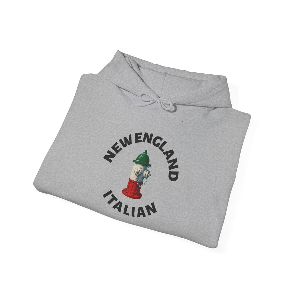 New England Italian Hoodie — Italian Flag Script Pullover