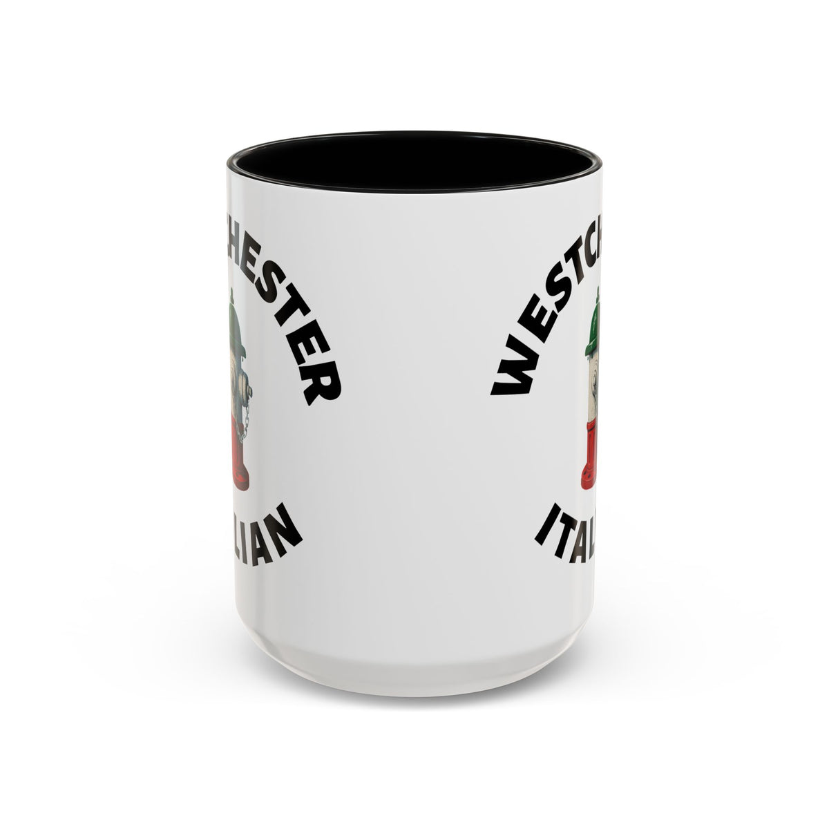 Westchester Coffee Mug with Fire Hydrant Design, Unique Gift for Italians, Fun Kitchen Decor