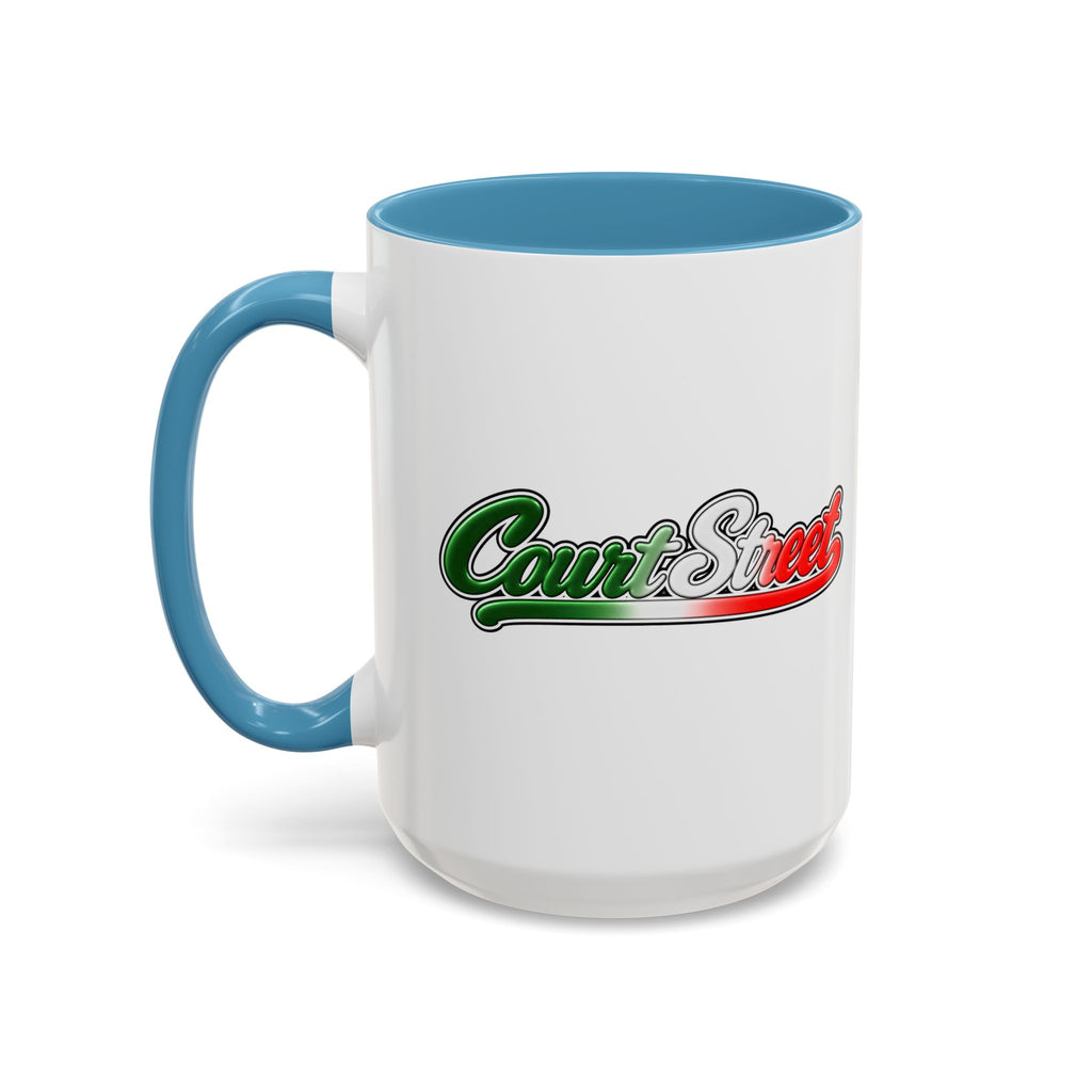 Court Street Coffee Mug, Unique Gift for Italians, Fun Kitchen Decor
