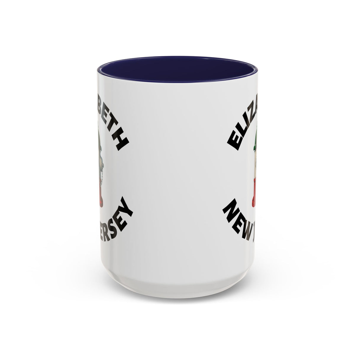 Coffee Mug - Elizabeth with Fire Hydrant Design, Unique Gift for Italians