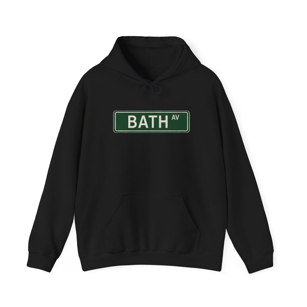Bath AV Hoodie — Italian Flag Script Pullover