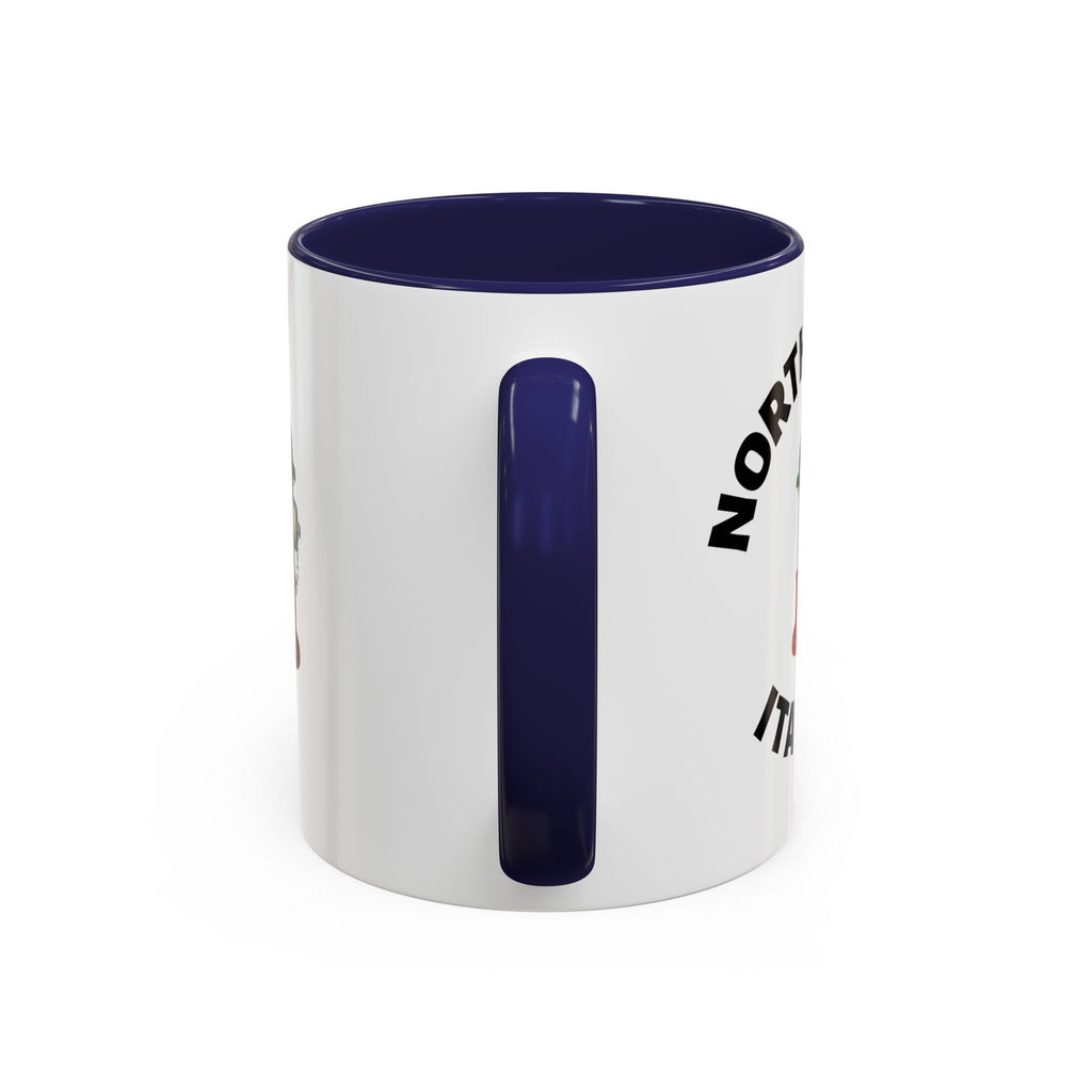 North Beach Coffee Mug with Fire Hydrant Design, Unique Gift for Italians, Fun Kitchen Decor