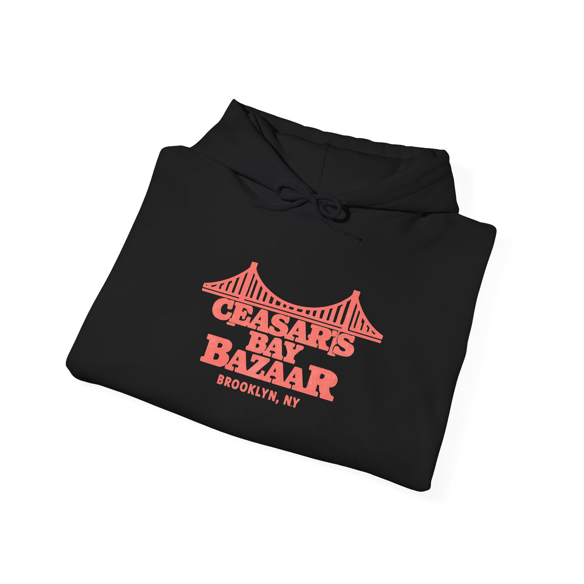 Ceasar's Bay Bazaar Hoodie — Italian Flag Script Pullover