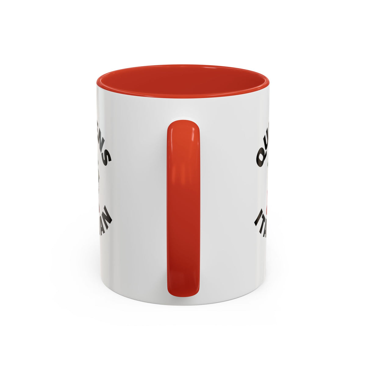 Queens Coffee Mug with Fire Hydrant Design, Unique Gift for Italians, Fun Kitchen Decor