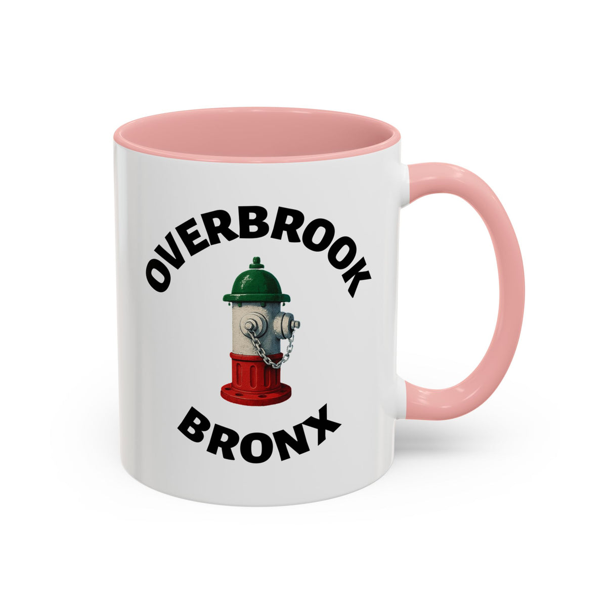 Overbrook Coffee Mug with Fire Hydrant Design, Unique Gift for Italians, Fun Kitchen Decor