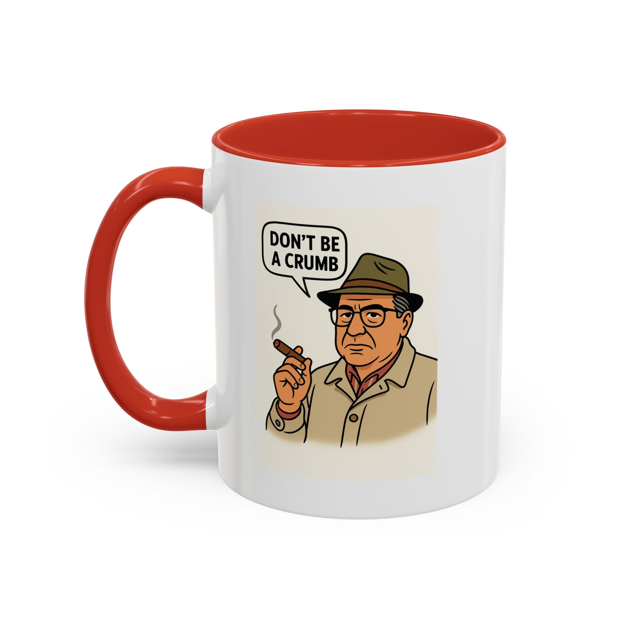 Don’t be a Crumb Coffee Mug, Unique Gift for Italians, Fun Kitchen Decor