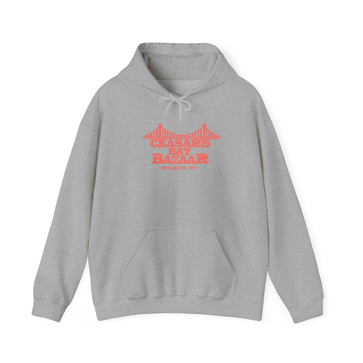 Ceasar's Bay Bazaar Hoodie — Italian Flag Script Pullover