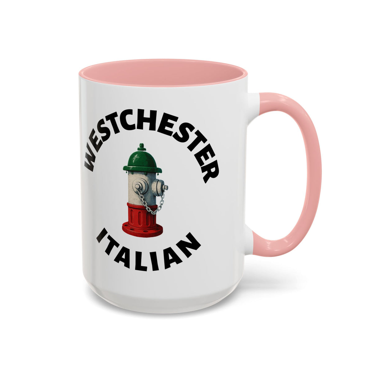 Westchester Coffee Mug with Fire Hydrant Design, Unique Gift for Italians, Fun Kitchen Decor