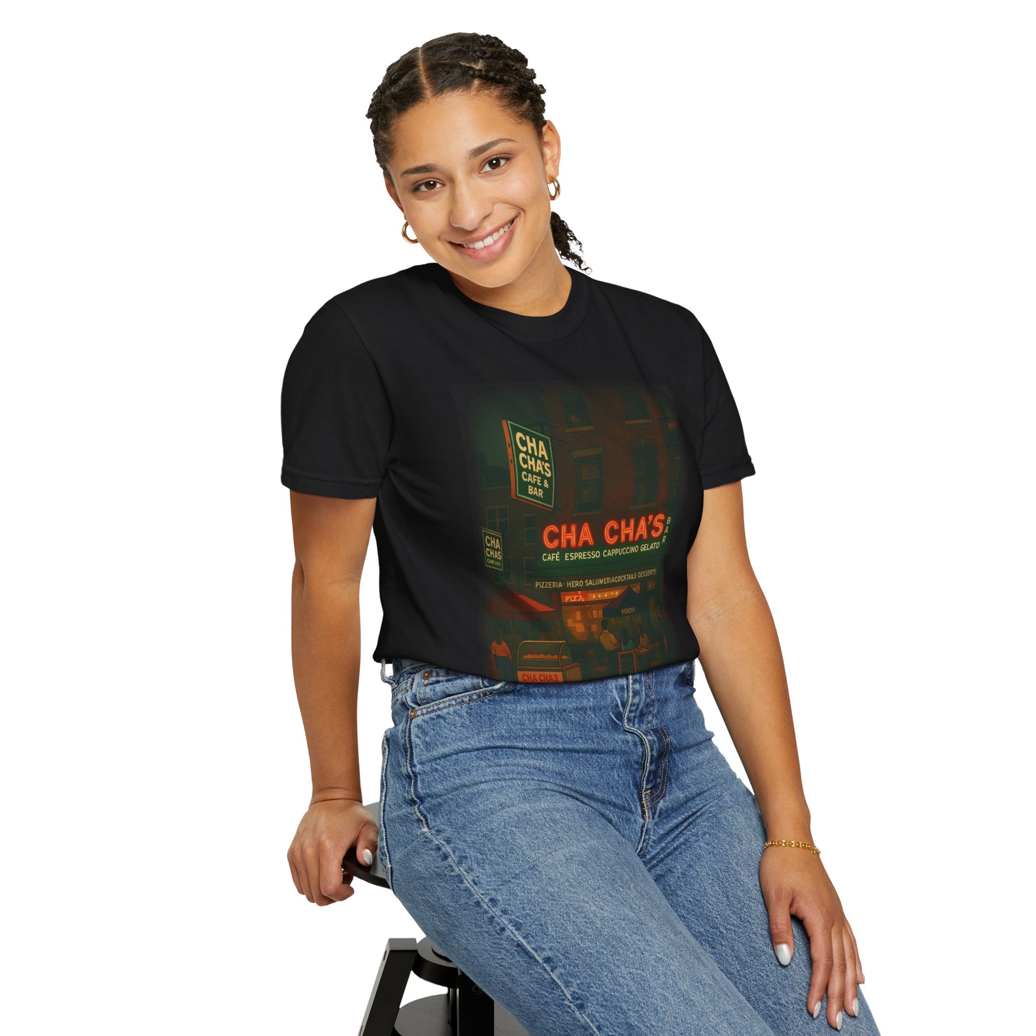 Cha Cha's Little Italy Tee | Street Style, Unisex Fashion, Comfortable Casual Wear