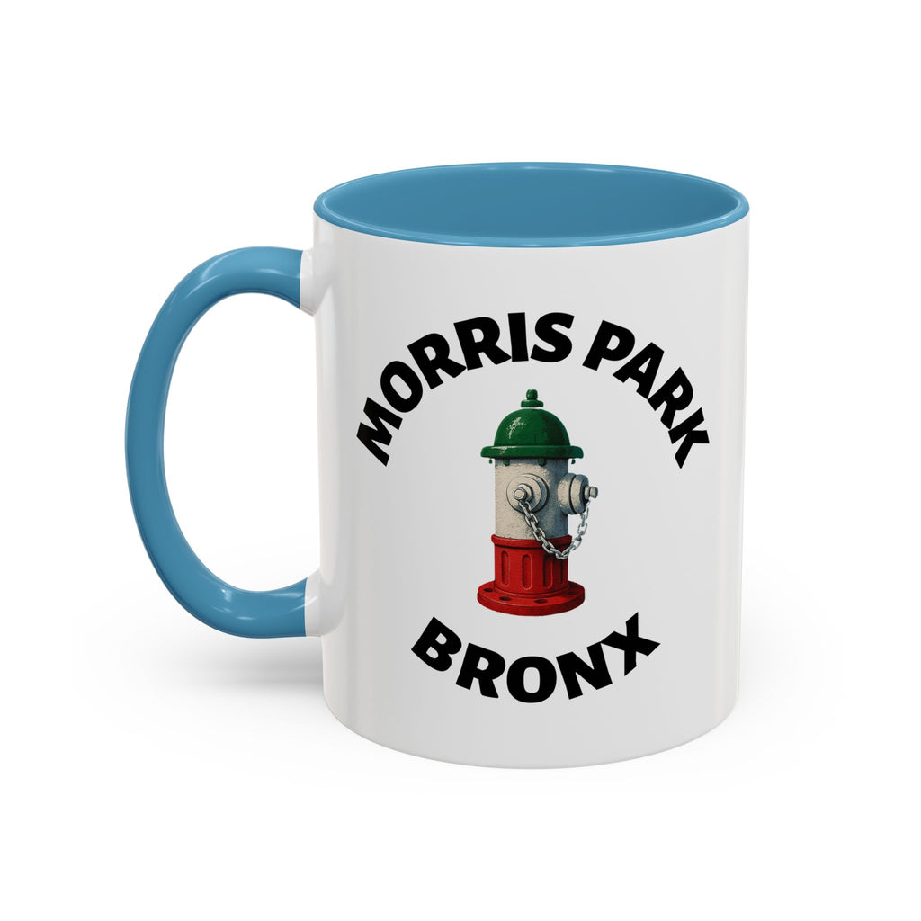 Morris Park Coffee Mug with Fire Hydrant Design, Unique Gift for Italians, Fun Kitchen Decor