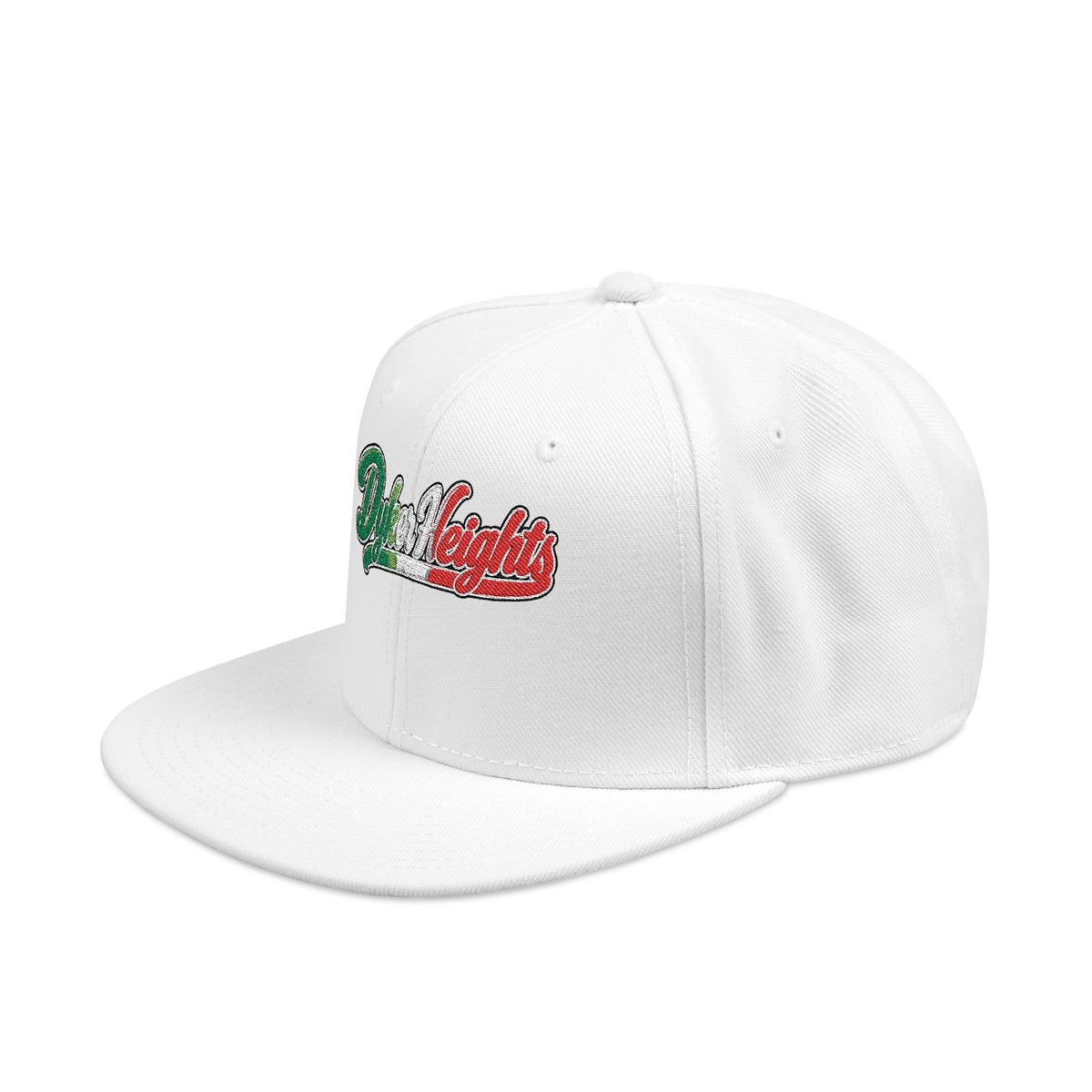Dyker Heights Italian Embroidered Snapback Hat | Street Sign Patch Cap