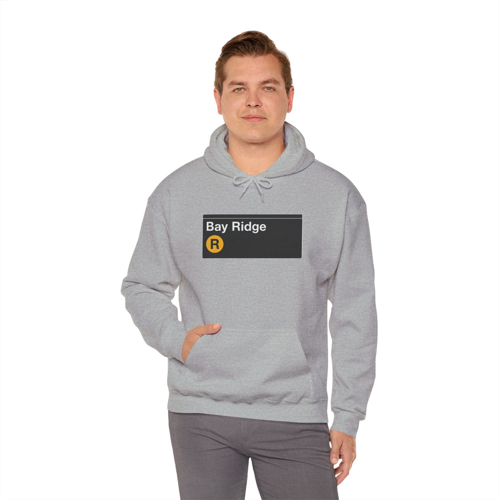 Bay Ridge Hoodie — Italian Flag Script Pullover